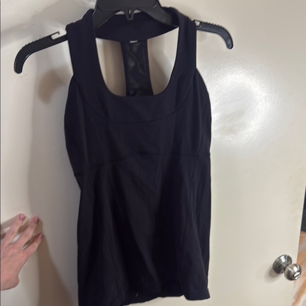 lululemon athletica Black Tank Top